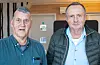 Nestleiar i eldrerådet Helge Matre (t.v.) og leiar John Gustav Eilerås.
