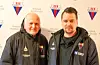 Årets trenarduo for Sveio-herrene: Helge Røksund (t.v.) og Henrik Larsen