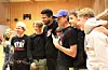 Ådne Hegerland Christiansen, Håkon Økland Lehmann, Daniel Rommetveit, Christian August Sveen og Magnus Kalvenes går alle i 10.klasse og vart svært fornøgd då Markus Bailey var MOT-ambassadøren som kom til Sveio.