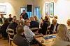 Mange trassa vêr og vind for å høyra partileiar Erna Solberg.