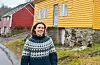 Jofrid Valen fikk støtte til å restaurere den gamle boligen, som har vært i familien i generasjoner. Foto: Morten Vågset Møller
