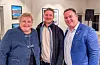 Erna Solberg, Ronny Rolland Arnatveit og ordførar André Mundal Haukås.