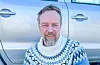 Naust i dag er blitt ei hytte med sjøen, som ein ikkje har lov å overnatte i. Trur nok at det er nokre som synder der., skriv Vidar Høyland.