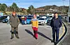 Bilkortesje frå Valevåg 11. april 2021.kortesje protest grendaskular opptog