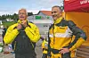 I fjor var fyflkesordførar Jon Askeland (Sp) på motorsykkeltur med Jarle Jacobsen (KrF). I år lovar han fire kilometer ny asfalt til Tjernagelvegen.