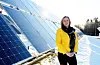 Solceller er i vinden som aldri før, seier Trine Kopstad Berentsen i Solenergiklyngen. Foto: Solenergiklyngen