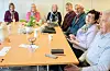 Frå venstre: Ida Eriksen, Karen Lie, Liv Johanne Garberg, Helge Matre, Per Sigurd Wathne, Kirsten Frøvik og John Rønnevik.FOTO: THOMAS VALLESTAD DRAGESET