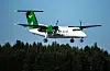 Det er samfunnsøkonomisk lønsamt å leggje ned nokre av kortbaneflyplassane på Vestlandet, meiner Civita. Foto: Annika Byrde / NTB / NPK