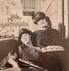 Dei to konene til Vidkun Quisling, Maria og Alexandra budde lenge under same tak. Foto: Nasjonalbiblioteket.