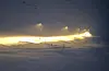 Det er kolonnekøyring over Haukelifjell onsdag morgon. Dette bildet er frå vestsida av Haukelitunnelen. FOTO: STATENS VEGVESEN/WEBCAM