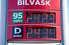 Bensin- og dieselprisane har nådd nye høgder i vinter. Foto: Terje Pedersen / NTB / NPK
