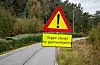 Øklandsvegen har vore stengt ved Øklandsnes sidan måndag morgon.