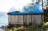 Friluftsrådet Vest håpar å skaffa pengar til restauarering av den gamle bøkkerverkstaden i Selsåsvika, sjølv om kulturminnevern ikkje er ei primæroppgåve for friluftsrådet. FOTO: EINAR VESTVIK
