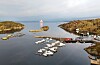 Sveio Båtforenings anlegg i Buavåg. De har planer om å utvide med 14 plasser. Foto: Cato Helgesen