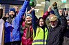 Jubelen var stor då nyheita blei kjent. Foto: Svein-Erik Larsen / Grannar