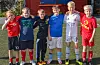 Jonathan, Ole, Sverre, Lauritz, Jostein og Henrik var nøgde med å kunne spela fotball ei heil helg.