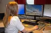 Ein del av kadetten sine oppgåver er kontorarbeid, mellom anna planlegging av jamnlege øvingar om bord.