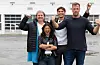 Tove Hasselquist fra Vikse kom langt, men måtte gi tapt til slutt i «Spillet». Fra venstre: Tove Hasselquist, Emma Aldal Sætre, Magnus Helle og Einar Øgrey Bransdal. Foto: Pia Bråthen/TV2