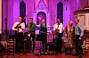 MJØD band, frå venstre: Hans Christian Andersen, Arne Haugland, Tor Nappen, Jan Olav Hammer, Liv Marie Lie og Fred Helge Nappen. Foto: Sigrund Breistig
