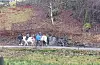 Dei som hadde lyst fekk prøva seg på ein ridetur. Foto: Bente Jøsang